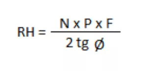 Fórmula para o Cálculo da Tensão da Ancoragem