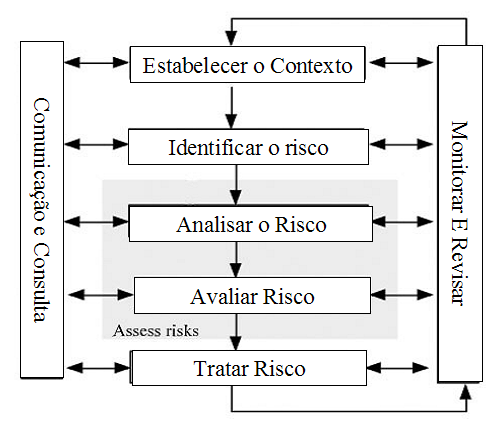 fluxograma gestao risco